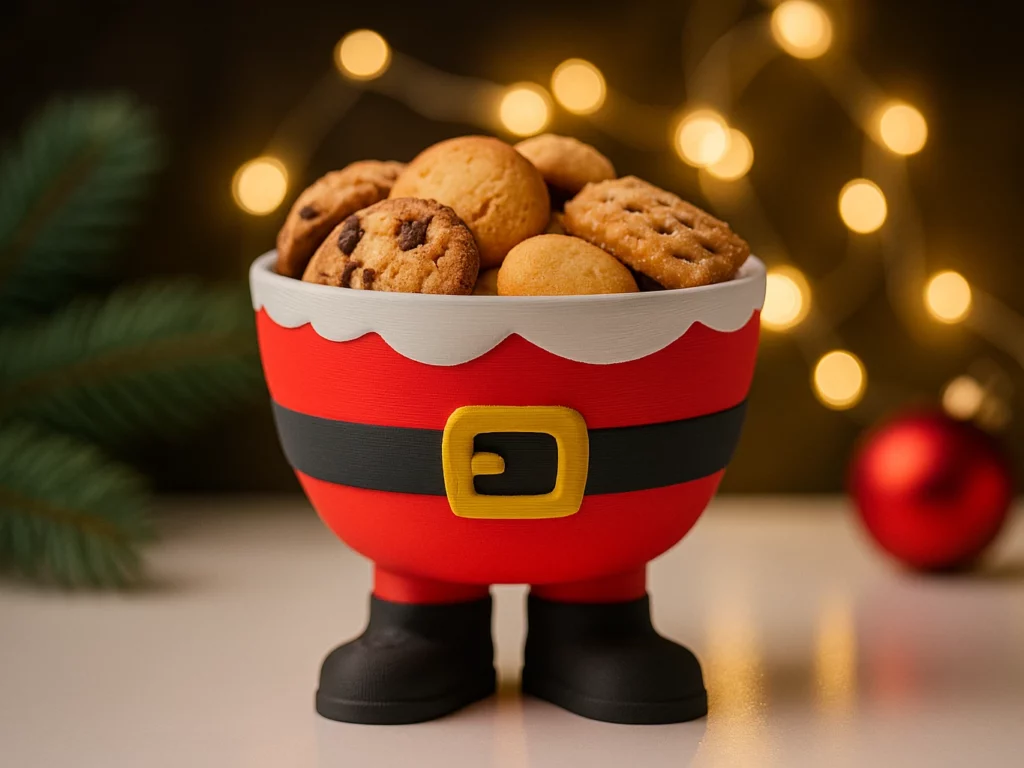 Décoration de Noël imprimée en 3D avec filament Silk